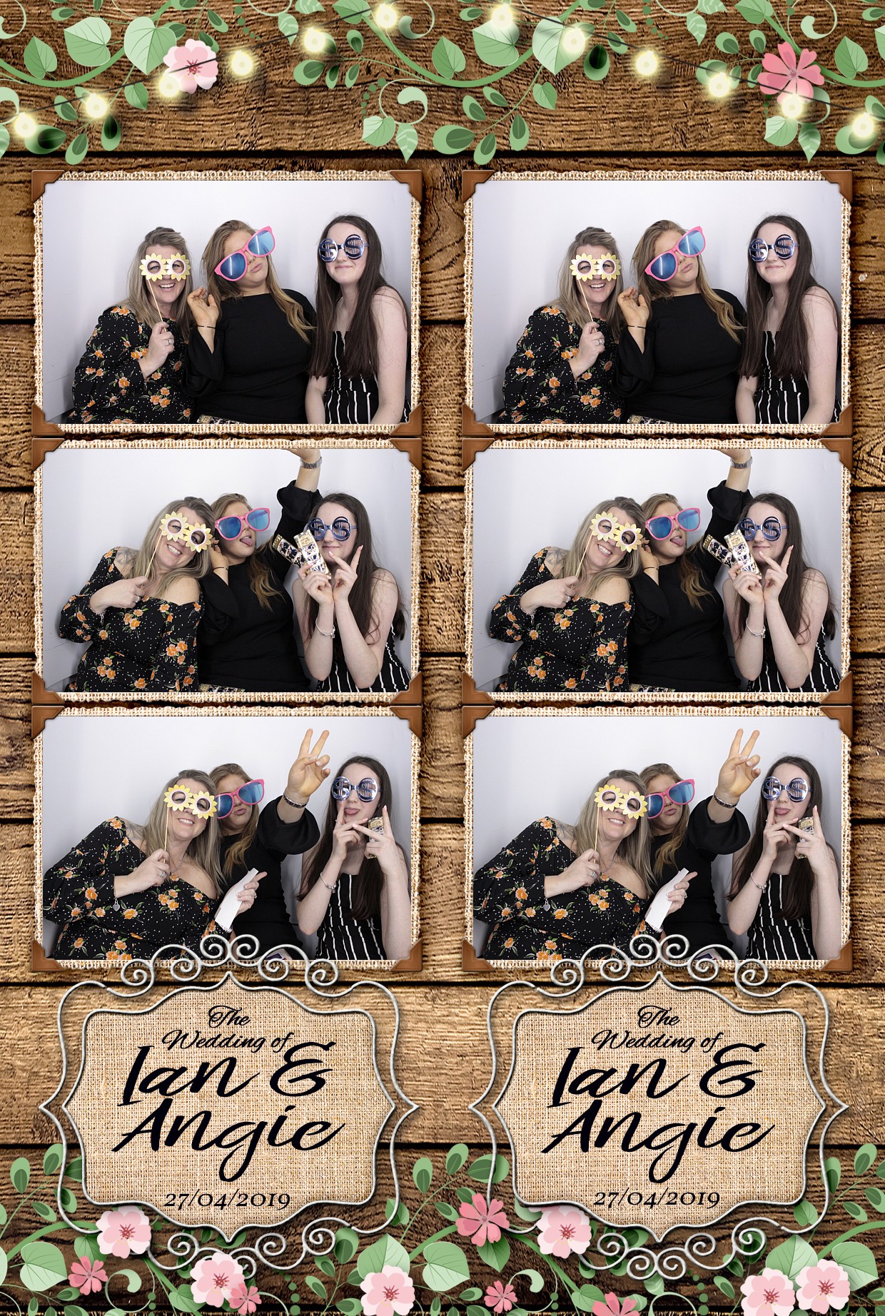 Ian & Angie’s wedding  | View more photos from the event at gallery.myphotoboothexperience.co.uk/u/MyPhotoBoothExperienceLtd/Ian-Angie’s-wedding